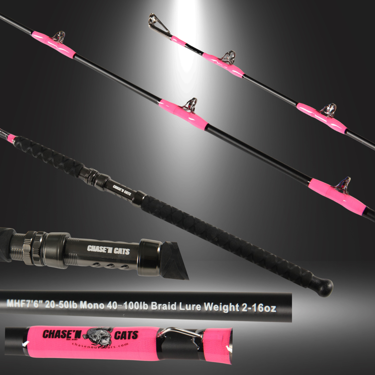 Chase'N Cats Casting Rod