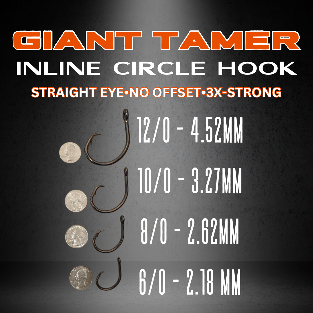 GIANT TAMER In-Line Circle Hooks