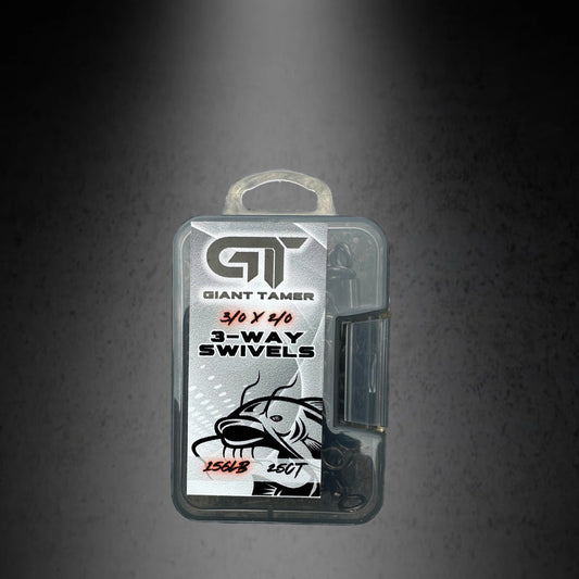 3-Way Swivels- 3/0x2/0 156lbs