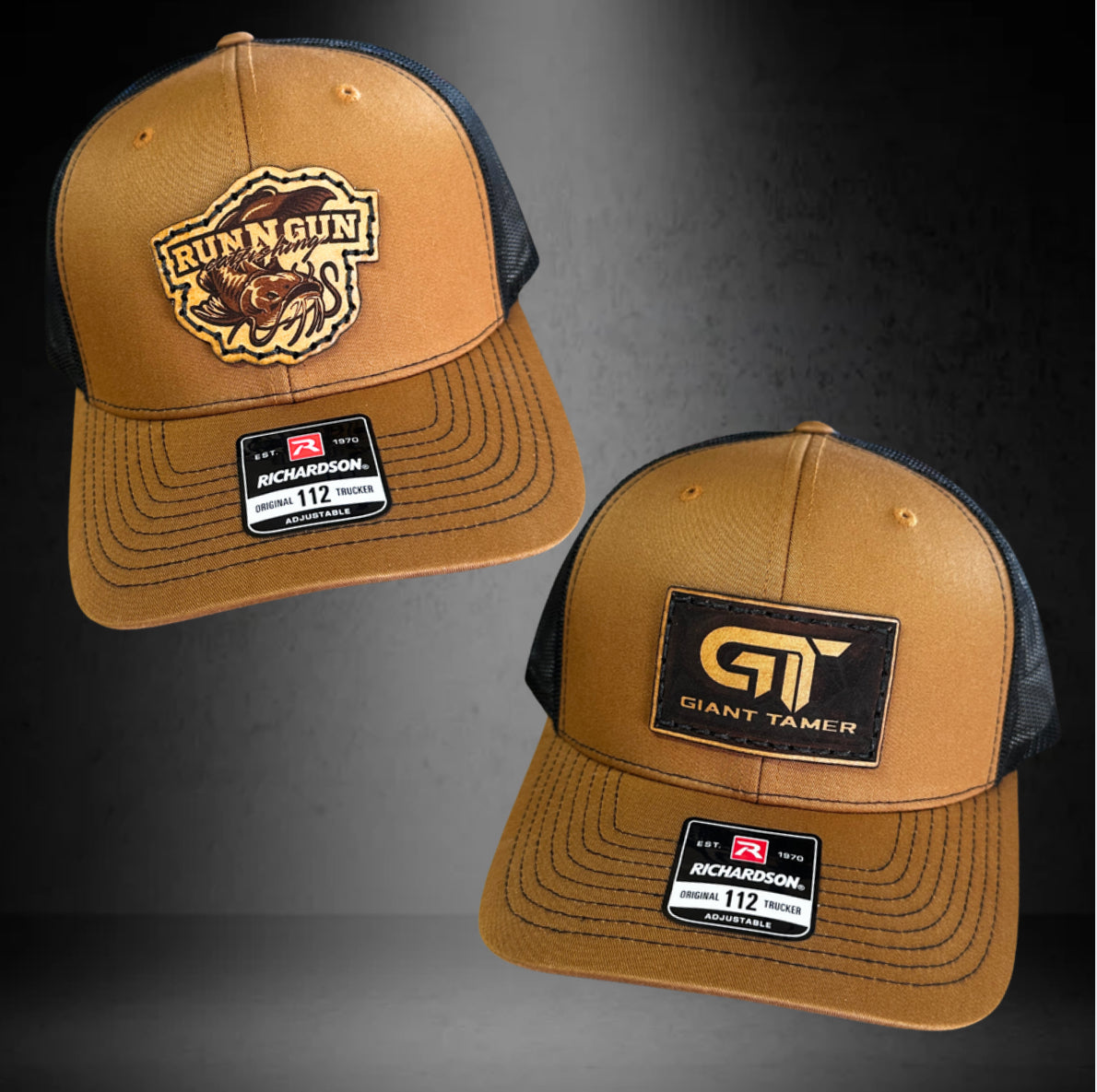 Leather Patch Hats