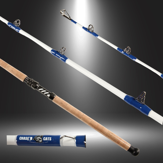 Chase'N Cats Cork Handle Casting Rod